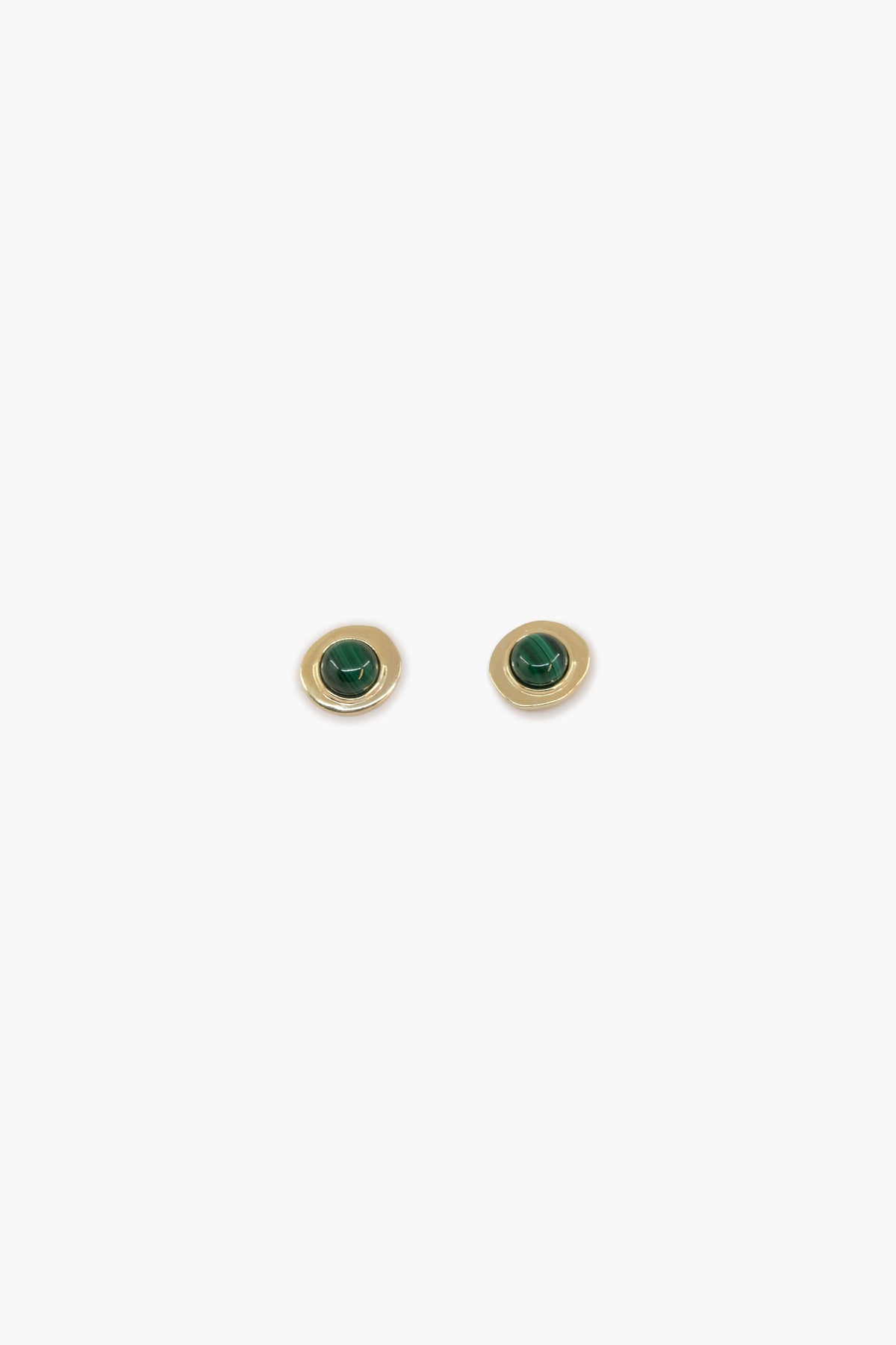 Aura Malachite Earrings