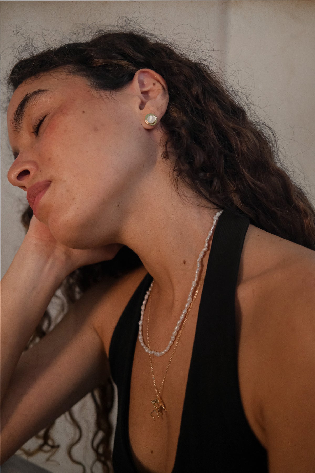 Aura Earrings + Silla + Cariñito Necklace Bundle