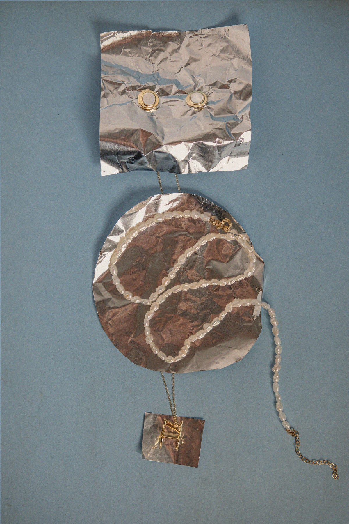 Aura Earrings + Silla + Cariñito Necklace Bundle