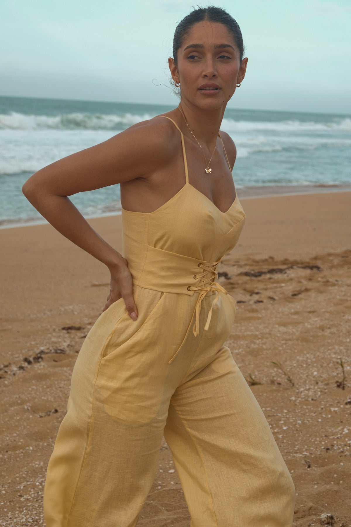 Elena Jumpsuit Limon