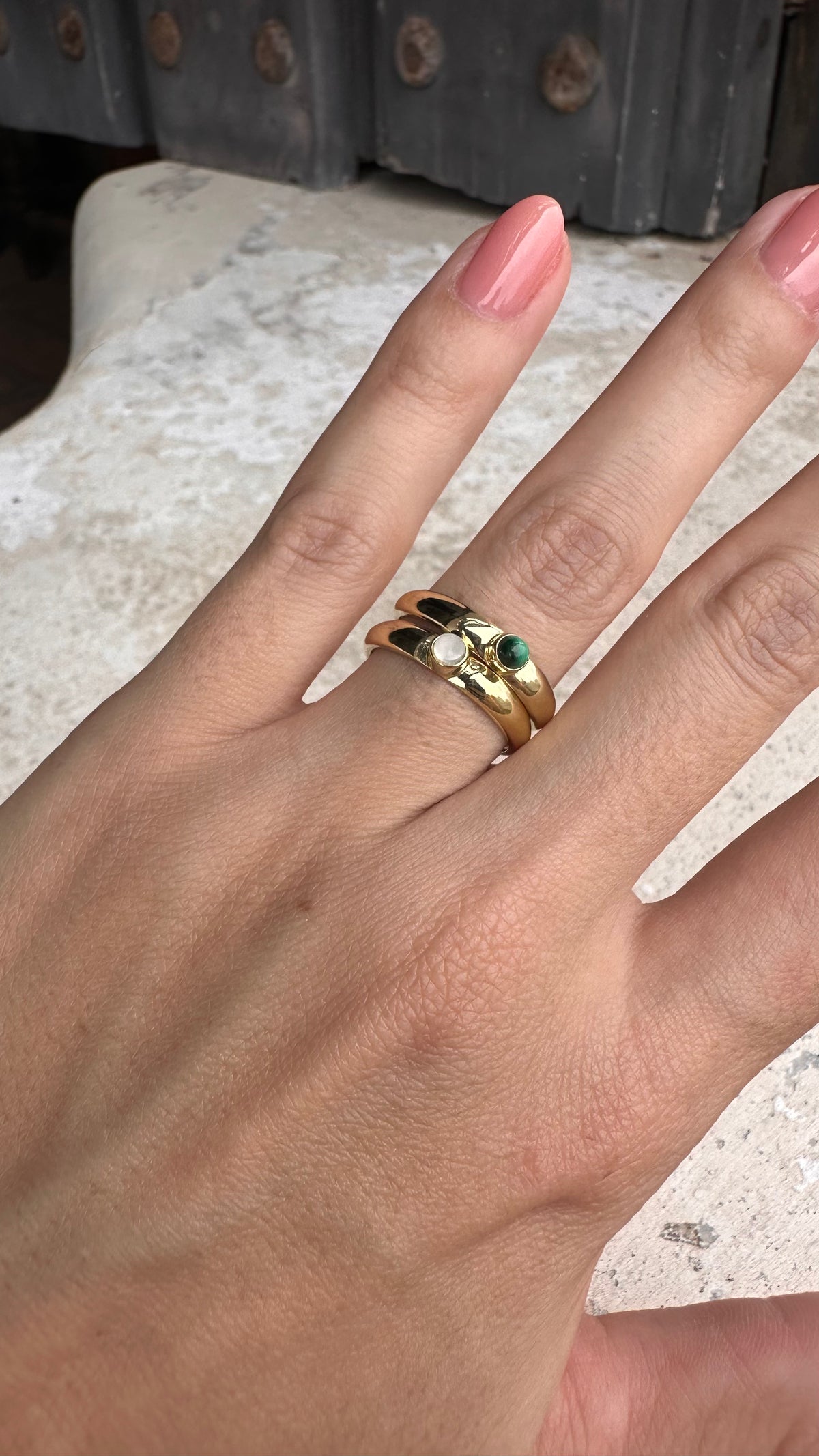 Aura Malachite Ring