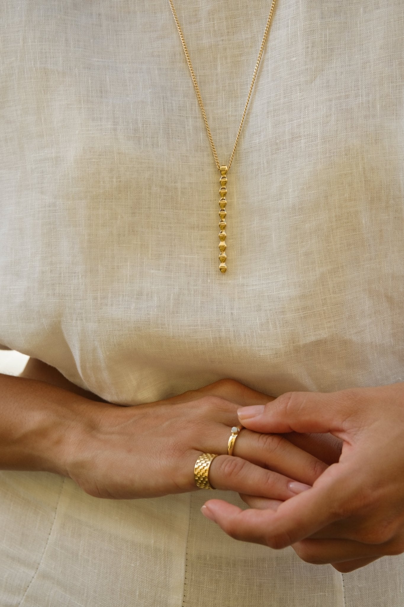 Aura Mother Pearl Ring - MUNS