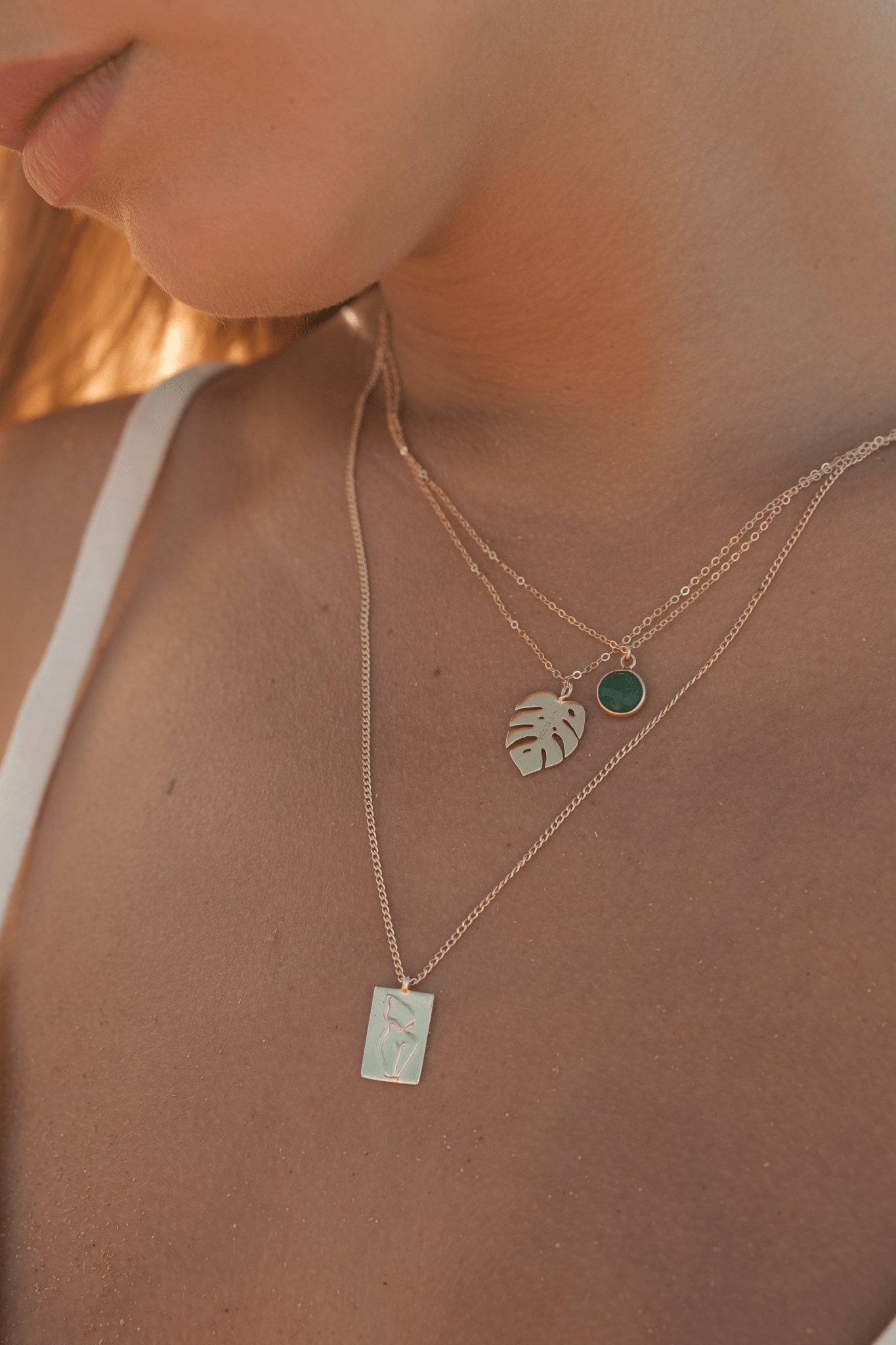 Green Onyx Necklace - MUNS