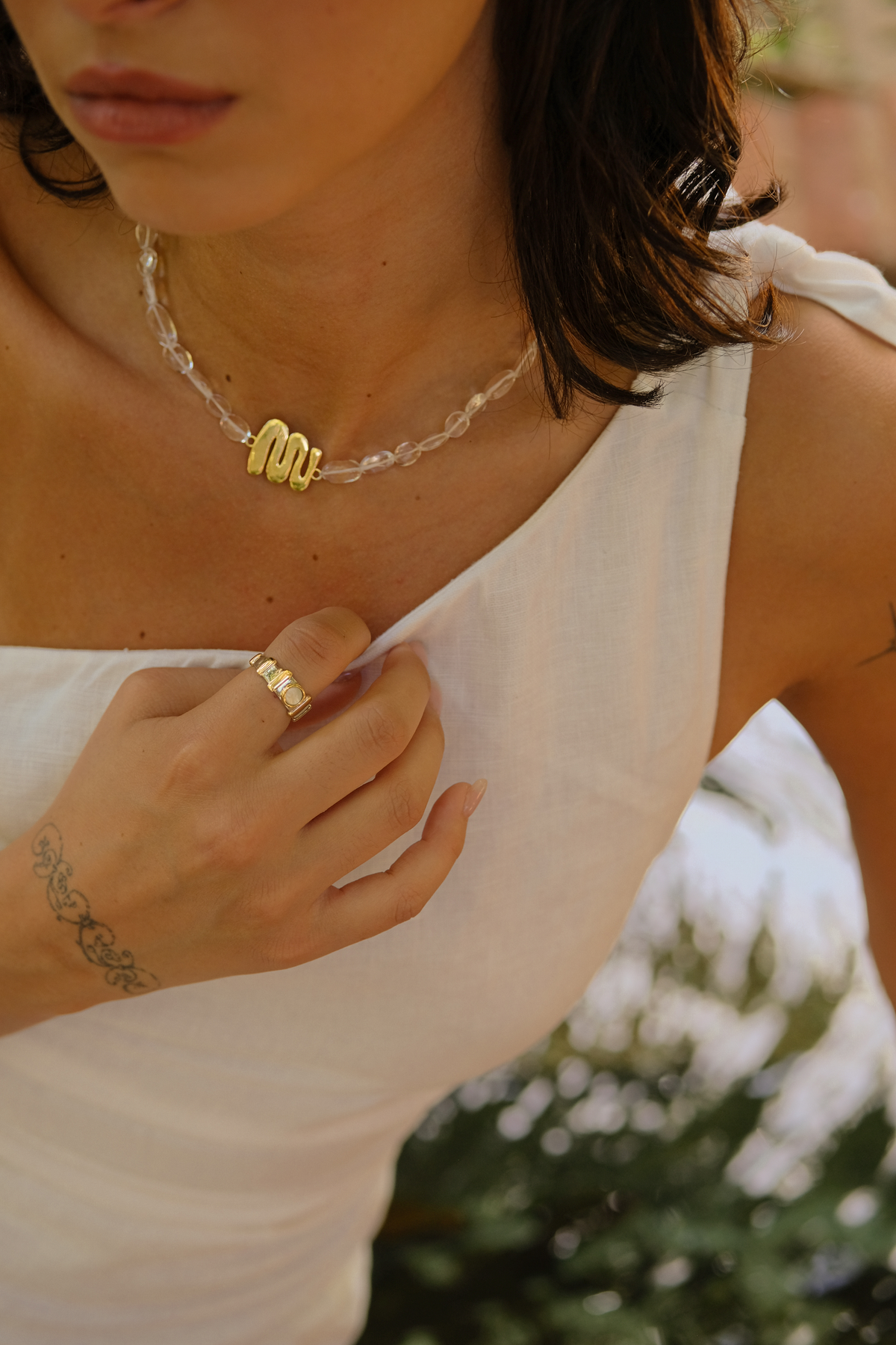 Recuerdo Mother Pearl Ring