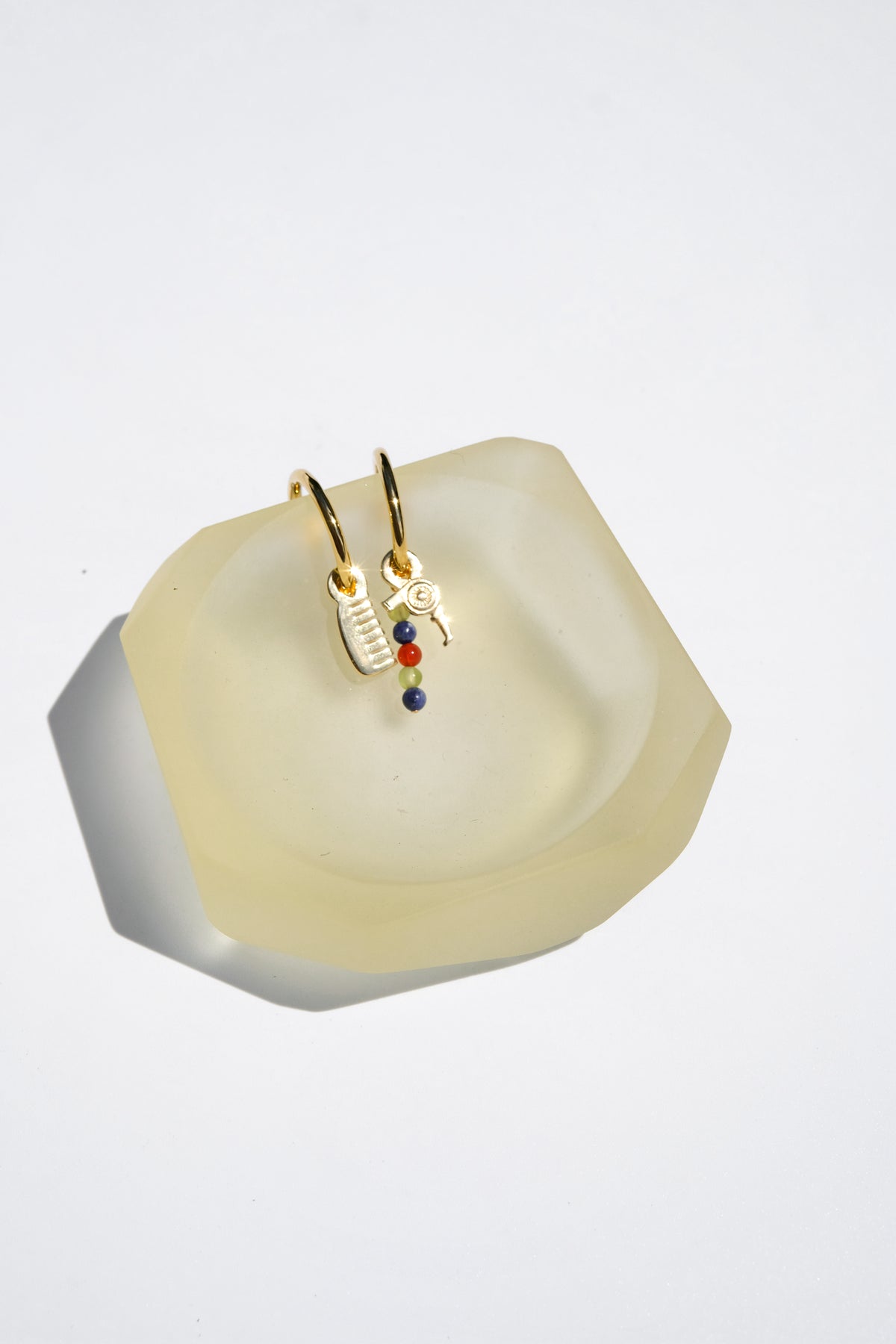 Comb Charm Earrings