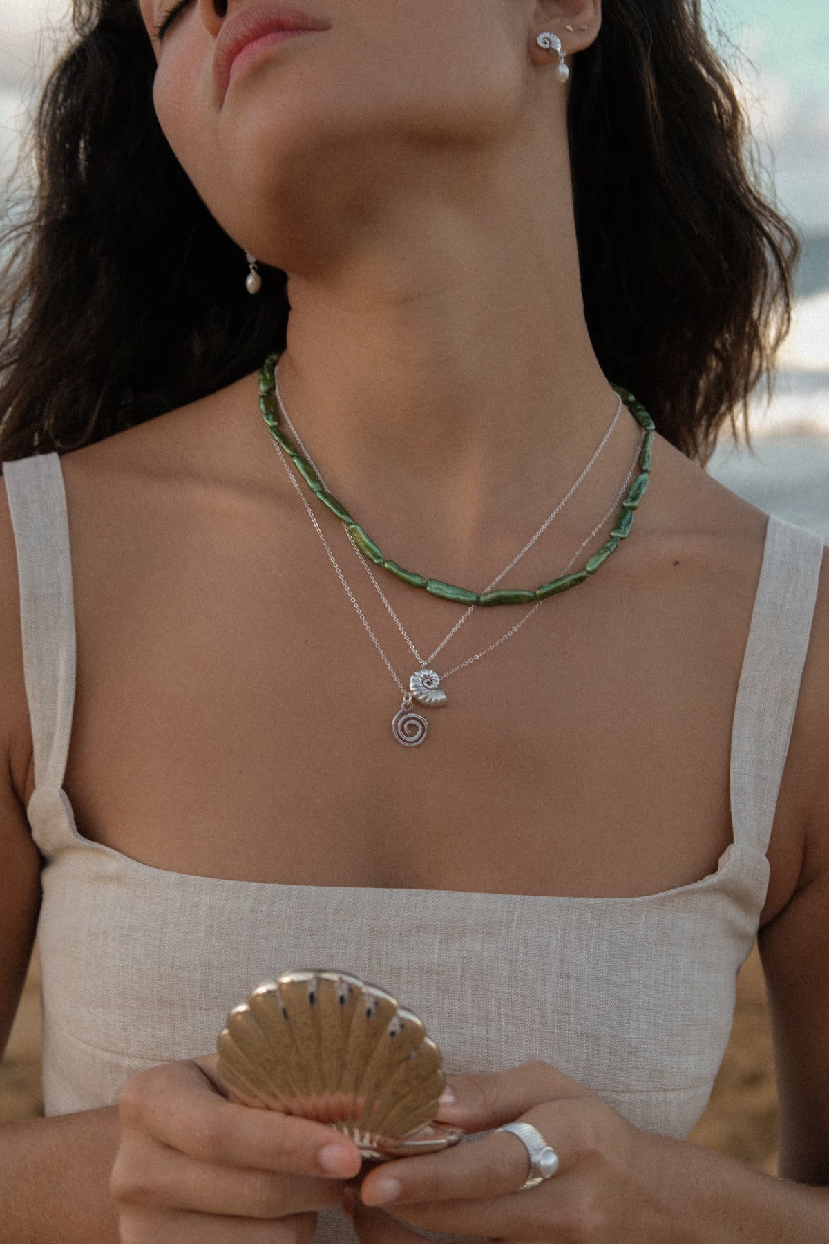 Sirena Pearl Necklace