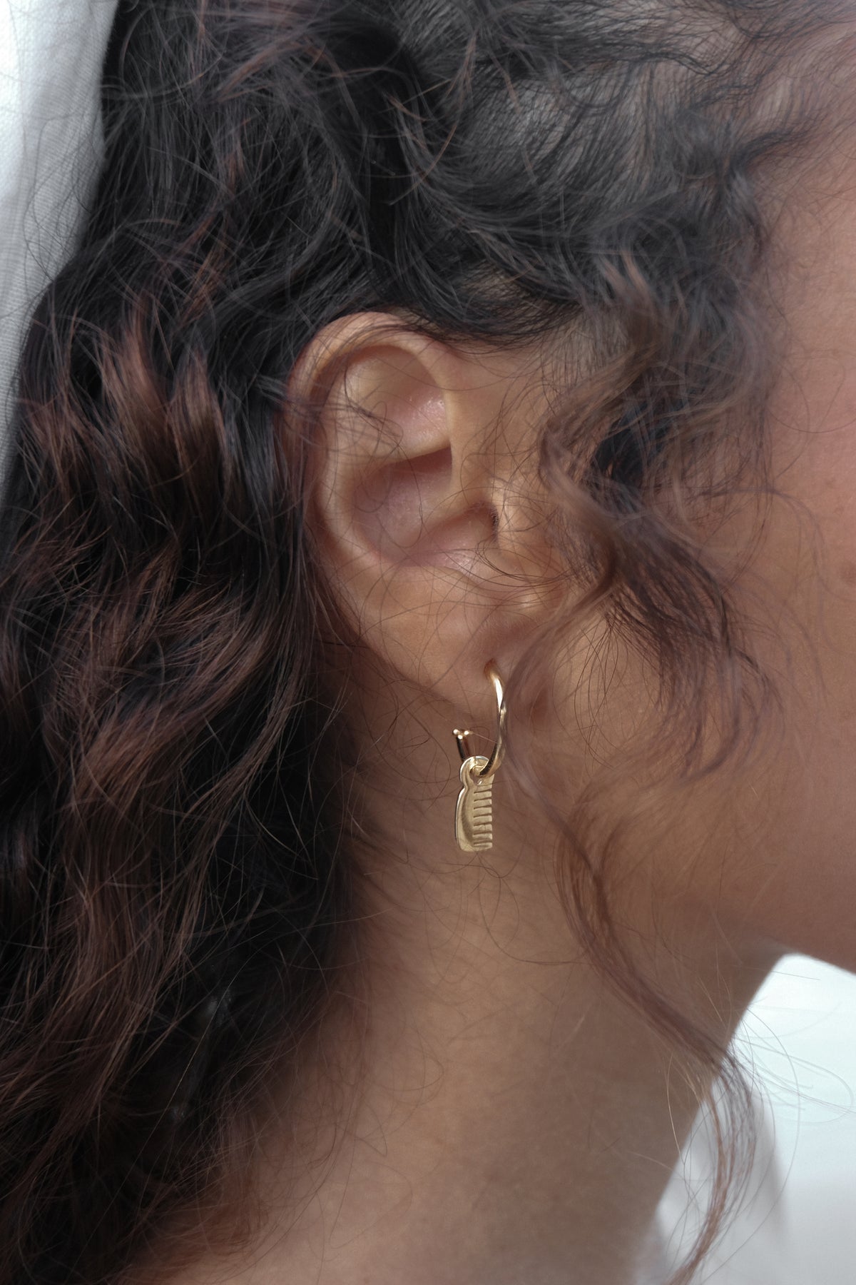 Comb Charm Earrings