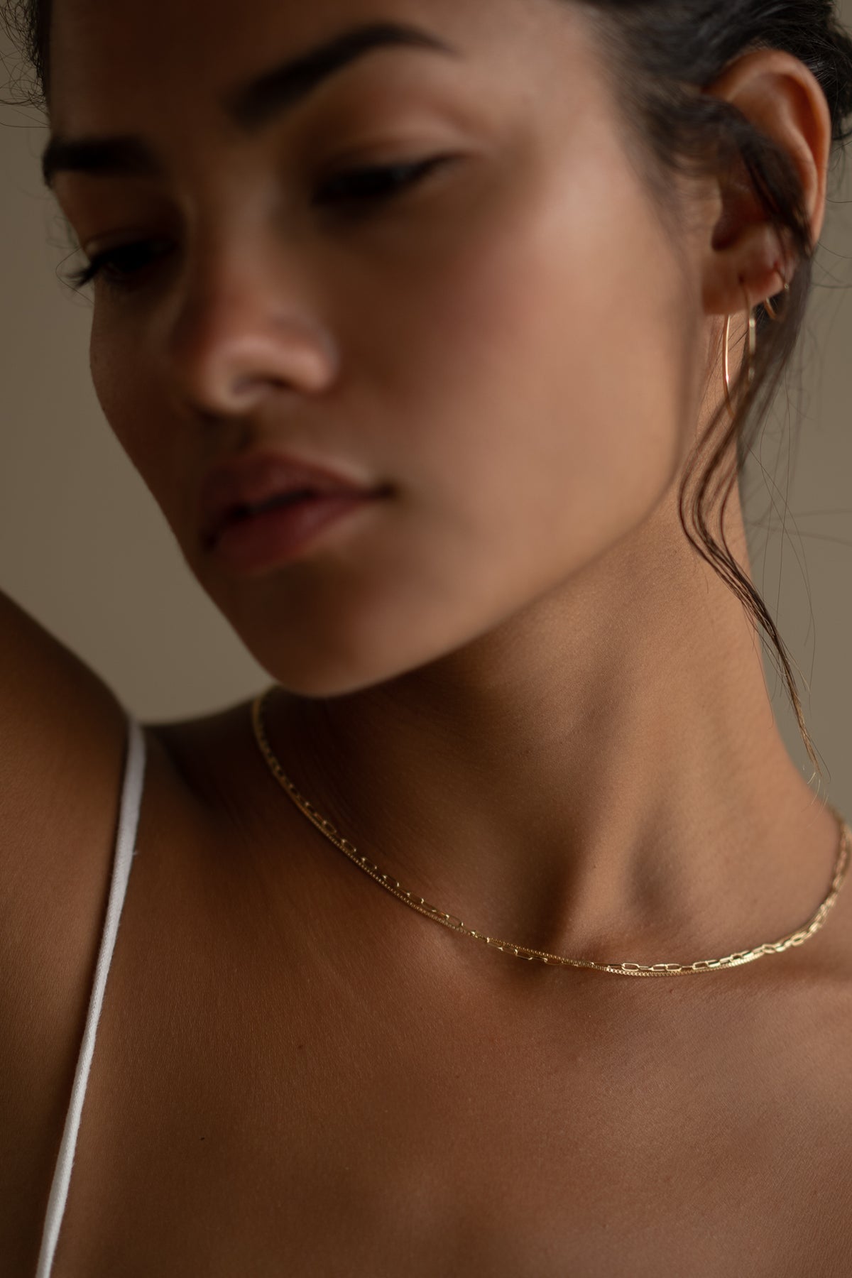 35mm Hoops - Solid 14k Gold